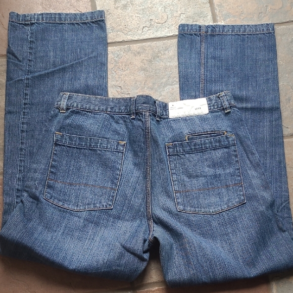 Gap Hayes 1969 Classic Denim Mens 36 x 34 Button Fly Blue Jeans